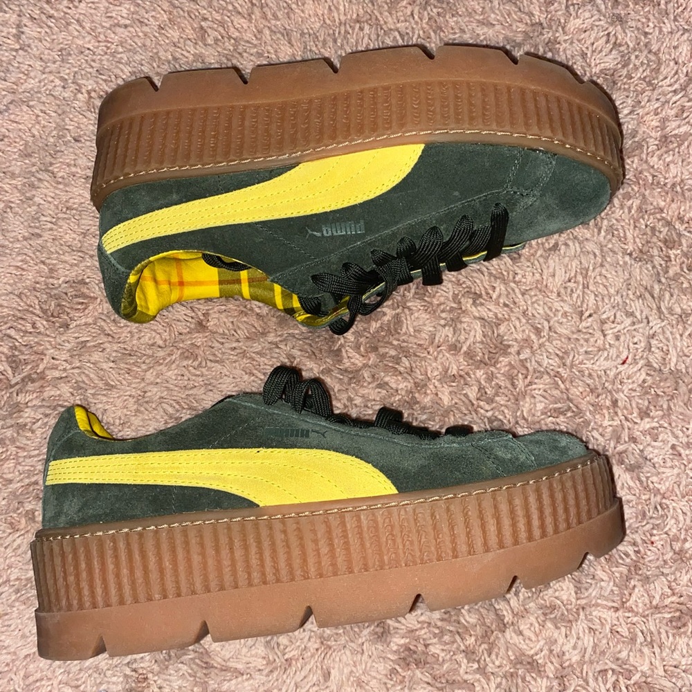 fenty puma suede creeper platforms